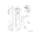 GE GFE26JYMXFFS fresh food section diagram