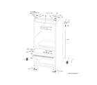 GE PVD28BYNBFS case parts diagram