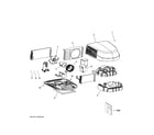 GE ARC13AHCWL2 room air conditioner diagram