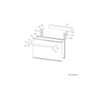 GE PVD28BYNCFS freezer drawer diagram