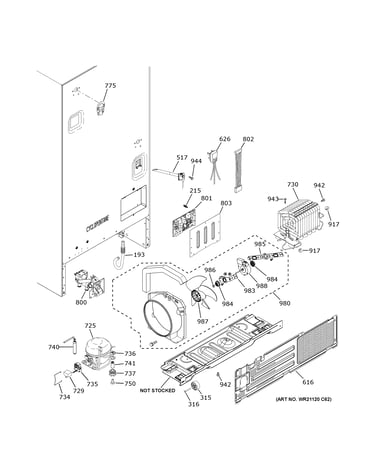 Machine compartment