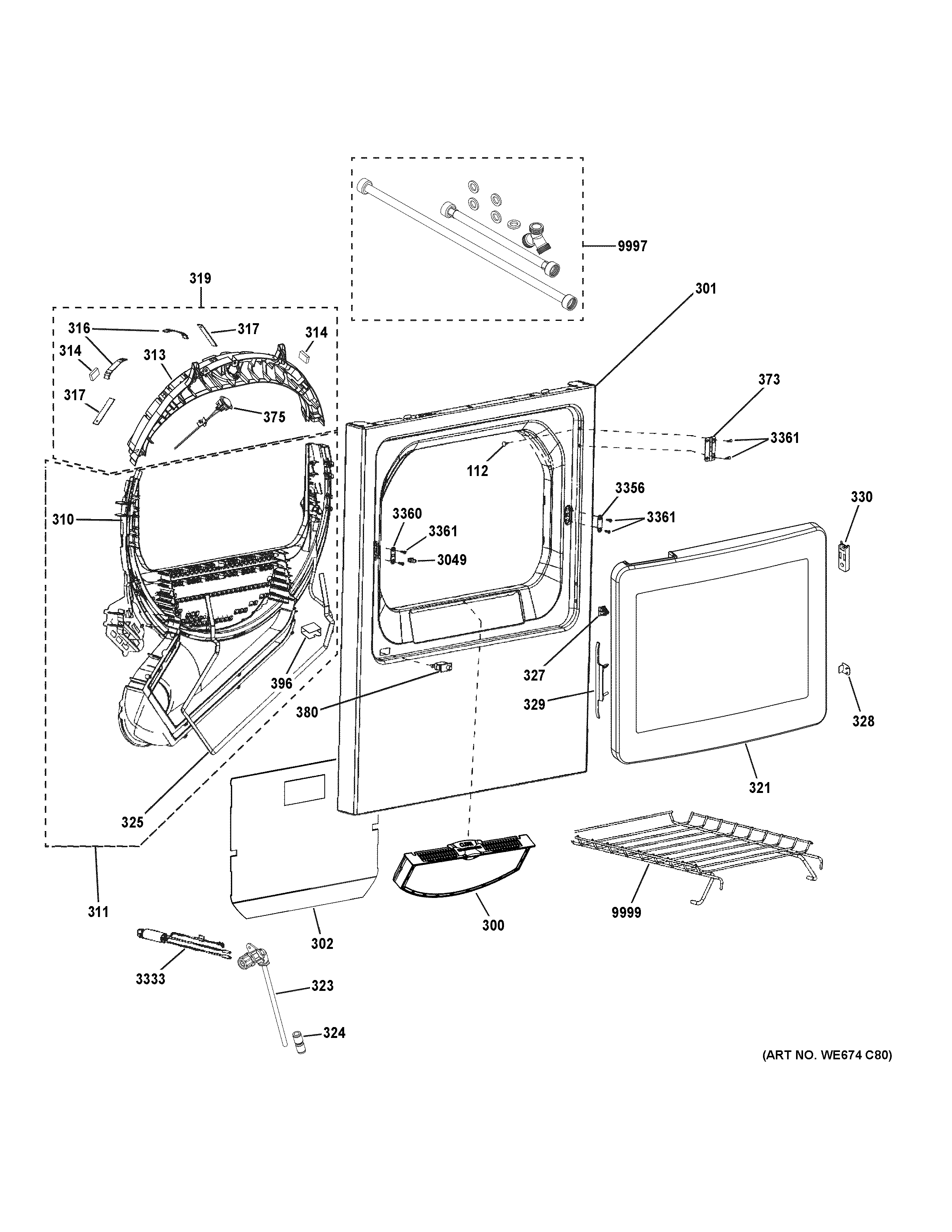 FRONT PANEL & DOOR