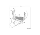 GE PTD70EBPT1DG trap duct assembly diagram