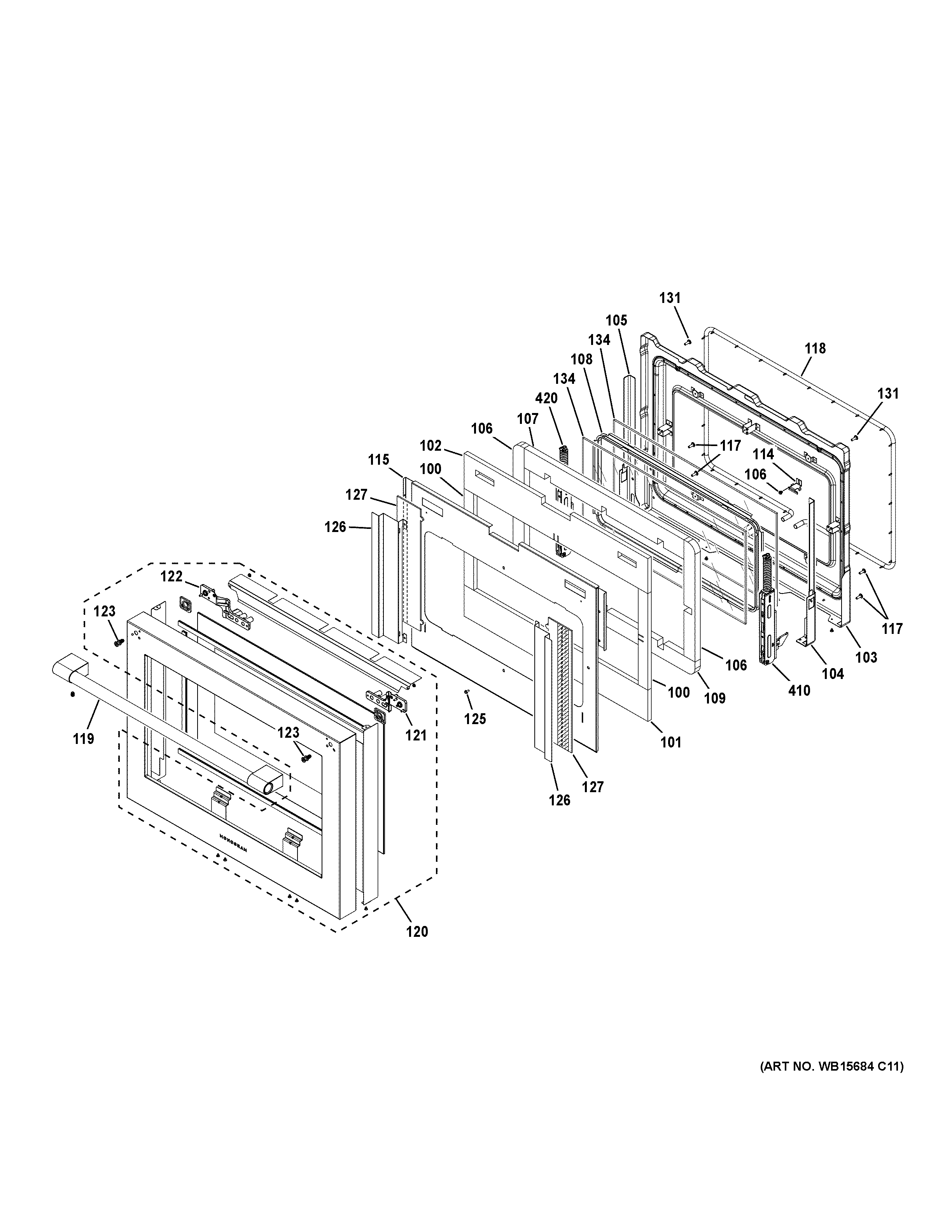 Door assembly