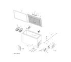 Hotpoint HCM9CTBCD freezer diagram