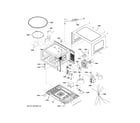 GE ZEB1227SL4SS oven cavity parts diagram