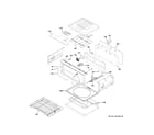 GE C2S950P2M3S1 upper oven diagram