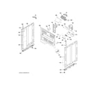 GE CES750P2M4S1 body parts diagram