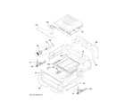 GE CGS750P4M4W2 upper oven diagram