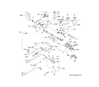 GE PGS960YP3FS gas & burner parts diagram