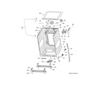 GE PFW950SPT1DS cabinet (1) diagram