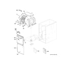 GE NF80D070T3A52 cabinet (1) diagram