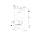 GE PGE29BYTCFS case parts diagram