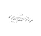 GE CGE29DP4TCW2 cafe convertible shelf diagram