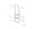 GE GLE12HSPBRSS doors diagram