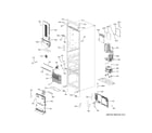 GE GLE12HSPBRSS cabinet diagram