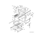 GE CDT888P3V2D1 body parts (2) diagram