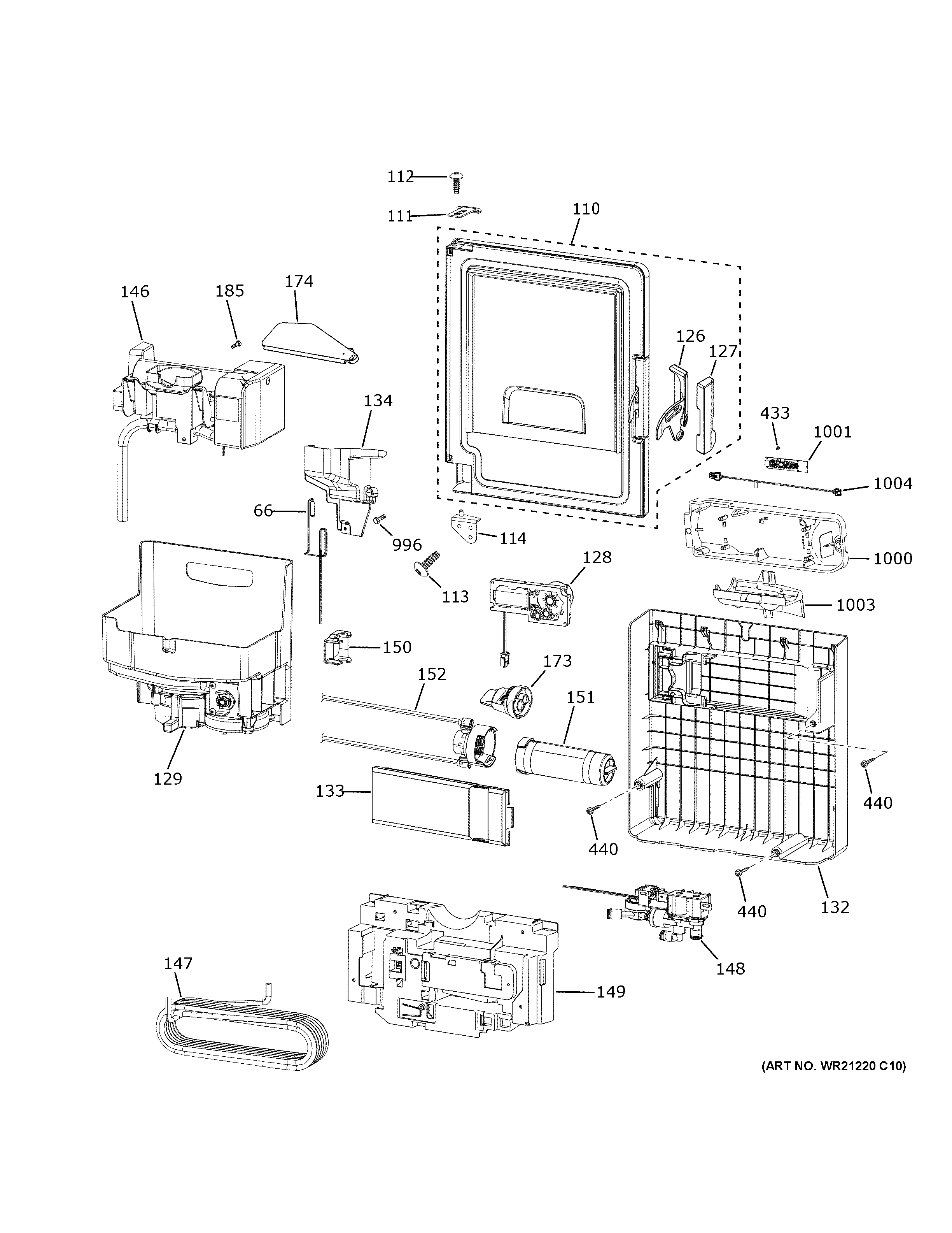 ICE MAKER & DISPENSER