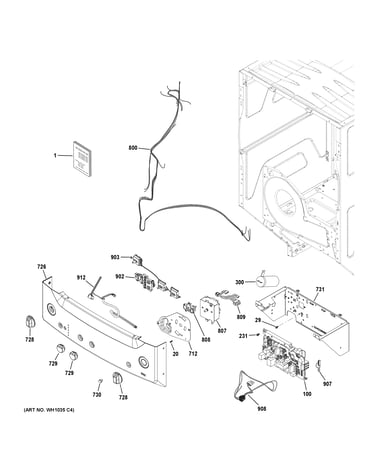 Controls & backsplash