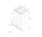 GE GUV27ESSM1WW dryer cabinet diagram