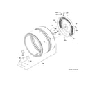 GE GUD27ESSM1WW drum diagram