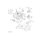 GE JVM3160DF8BB interior parts (1) diagram