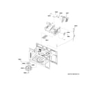 GE JVM3160DF8BB interior parts (2) diagram