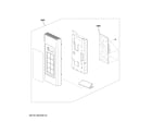 GE JVM3160EF8ES control parts diagram