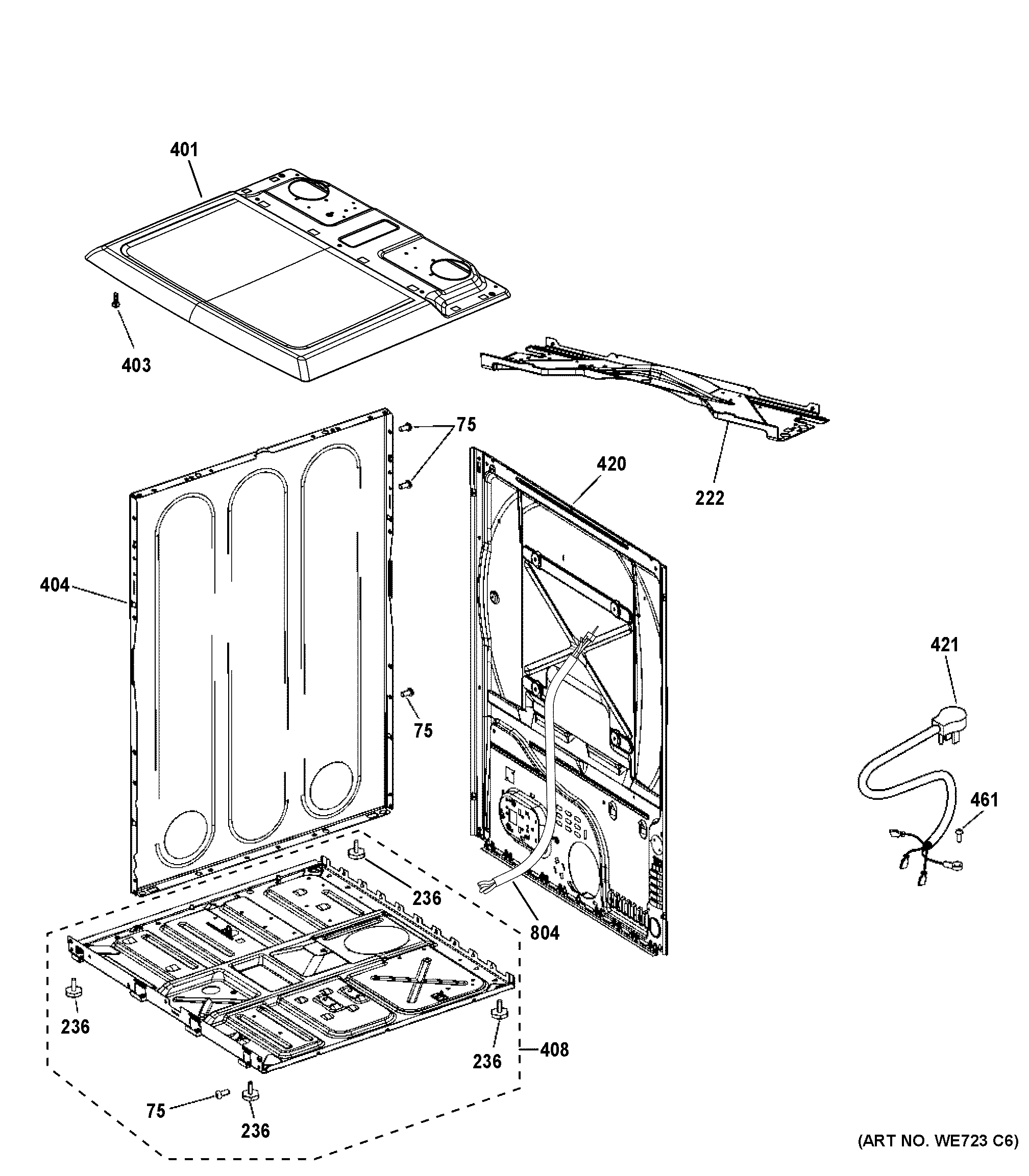 CABINET & TOP PANEL