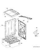 Cabinet & top panel