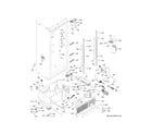 GE ZIR240NPKAII case parts diagram