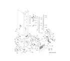 GE ZIF240NPKAII case parts diagram