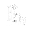 GE ZIF241NPNAII freezer section diagram