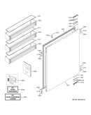 Refrigerator door