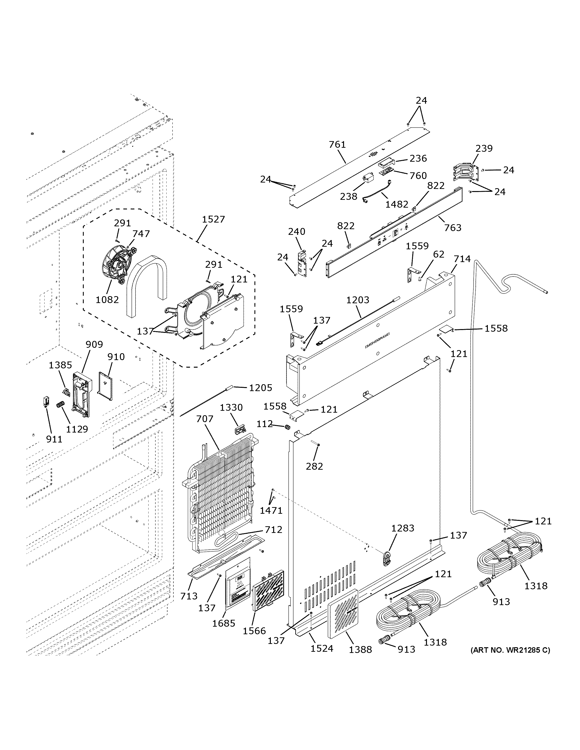 Refrigerator section