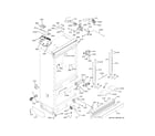 GE ZIC363IPVBRH case parts diagram