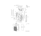 GE 4U36MS2HDA1 room air conditioner diagram