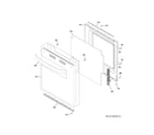 Hotpoint RAS200DM3WW door parts diagram