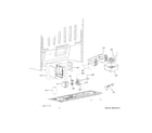 GE FUF14SMRBWW machine compartment diagram