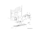 GE FUF14SMRDWW machine compartment diagram