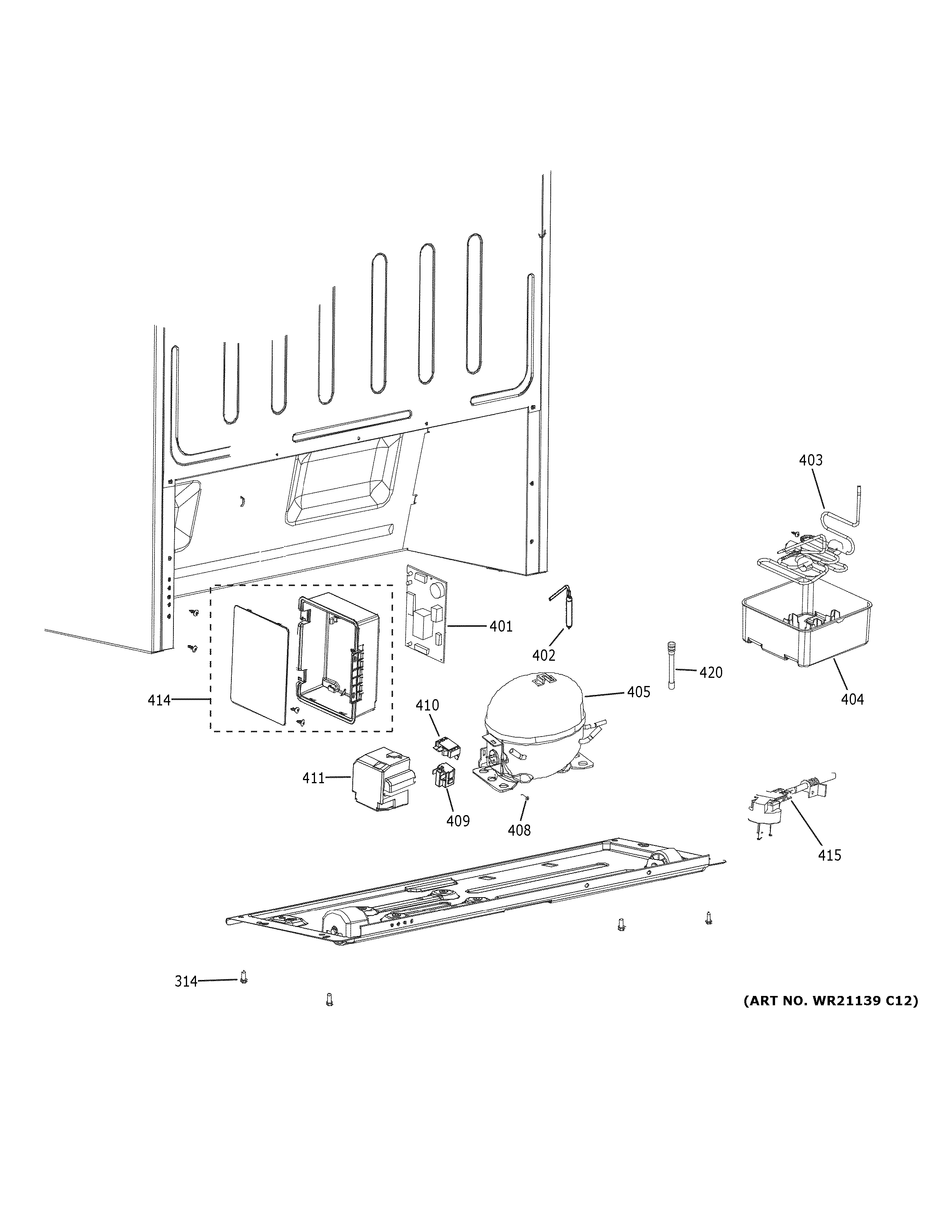 Machine compartment
