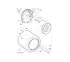 GE DSKS333EC6WW drum diagram