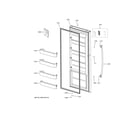 GE FUF17DLREWW door diagram