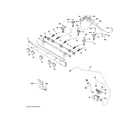 GE GGF500PV1WW gas & burner parts diagram