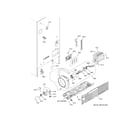 GE GYE21JYMBFFS machine compartment diagram