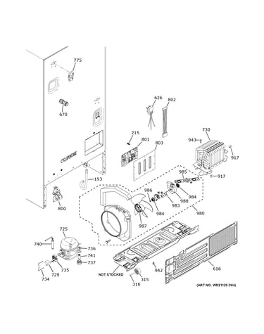 Machine compartment
