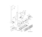 GE GWE22JYMBFFS machine compartment diagram