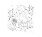 GE CES700P3M5D1 body parts diagram