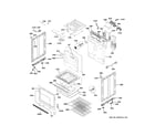 GE CGS700M2N4S5 body parts diagram