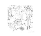 GE PGS930BP4TS body parts diagram